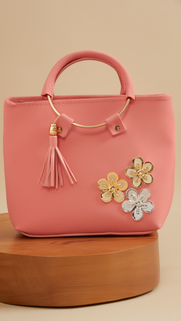 coral bag neutral display